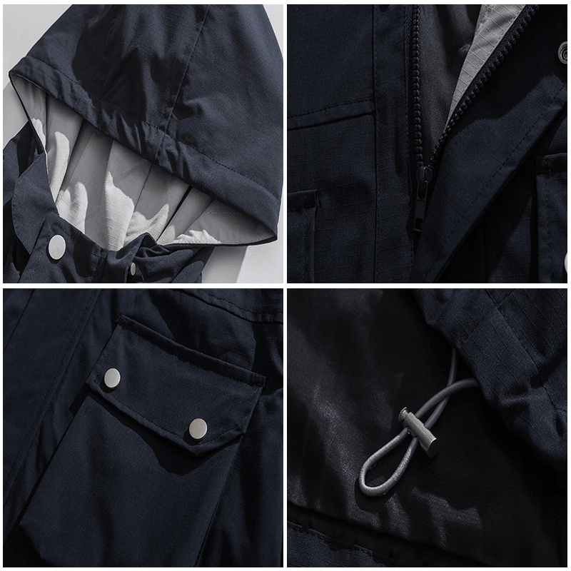 Japanese Tooling Style Three-Dimensional Patch Pocket Embroidery