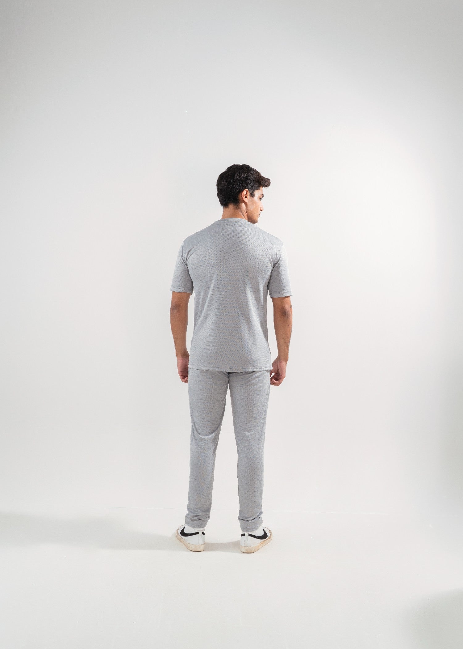 polyester Tracksuit in Light grey