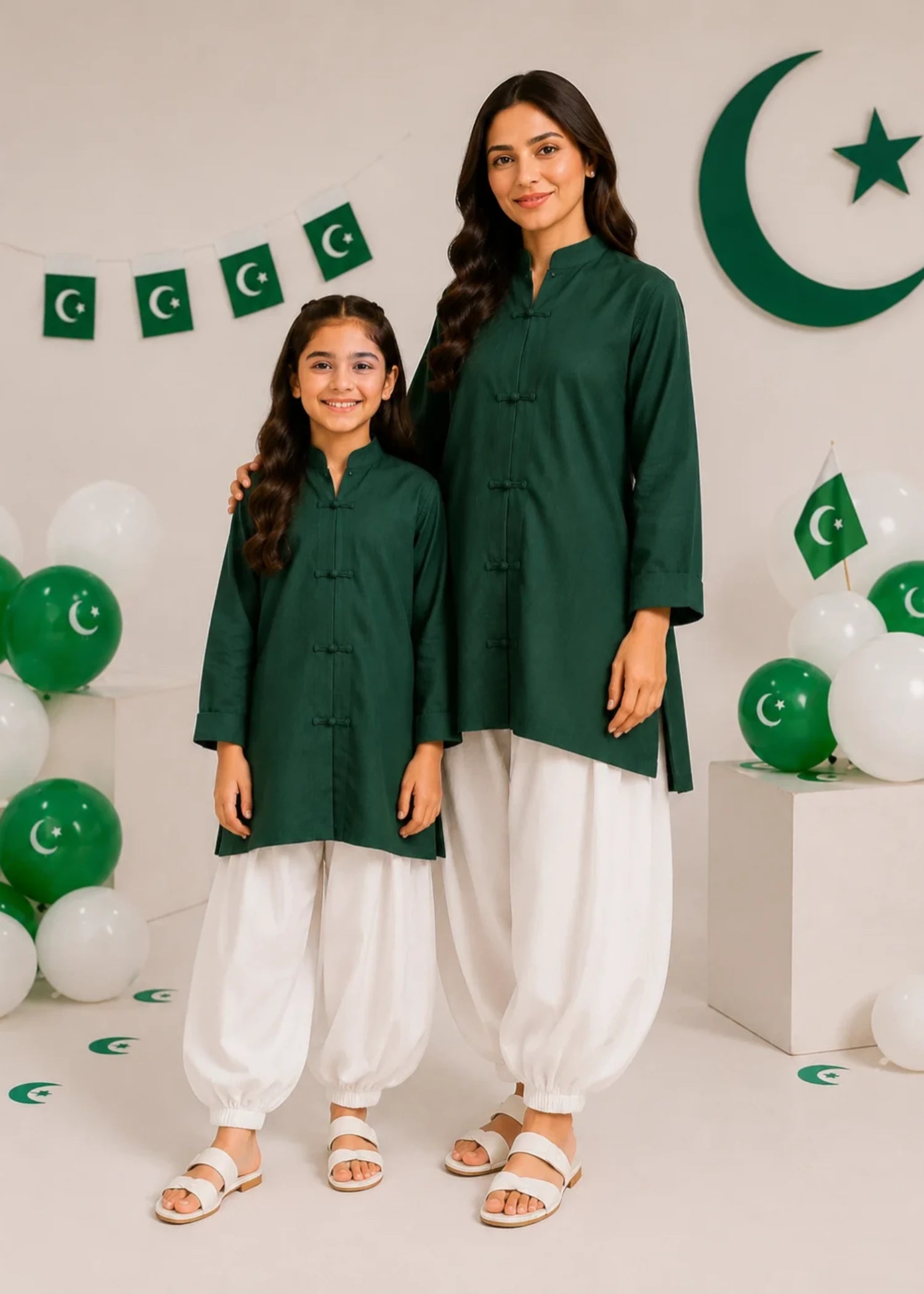 cotton Kurti in Green