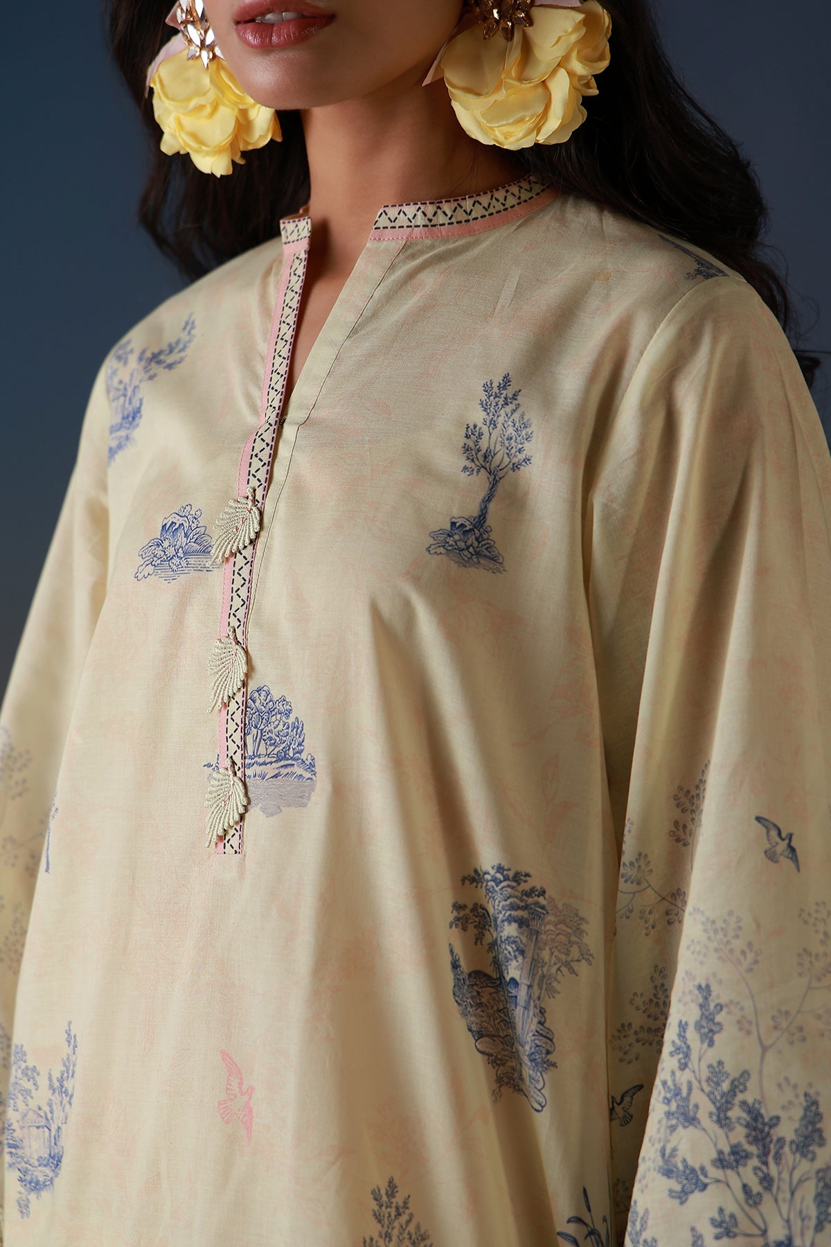 Mirha Lawn – Buttercream Botanica