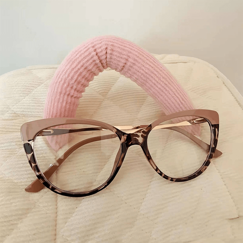 Metal Cross Flat Mirror - Fashionable Butterfly Frame Glasses in Multiple Colors