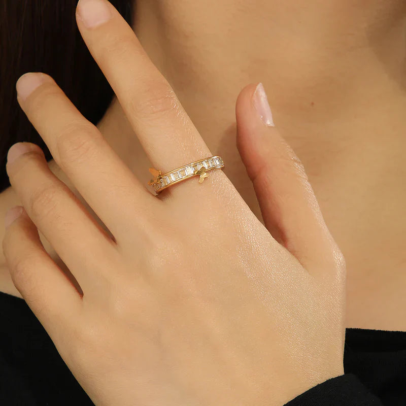 Ring in White Color by - Trendy Women Ring FWL1902