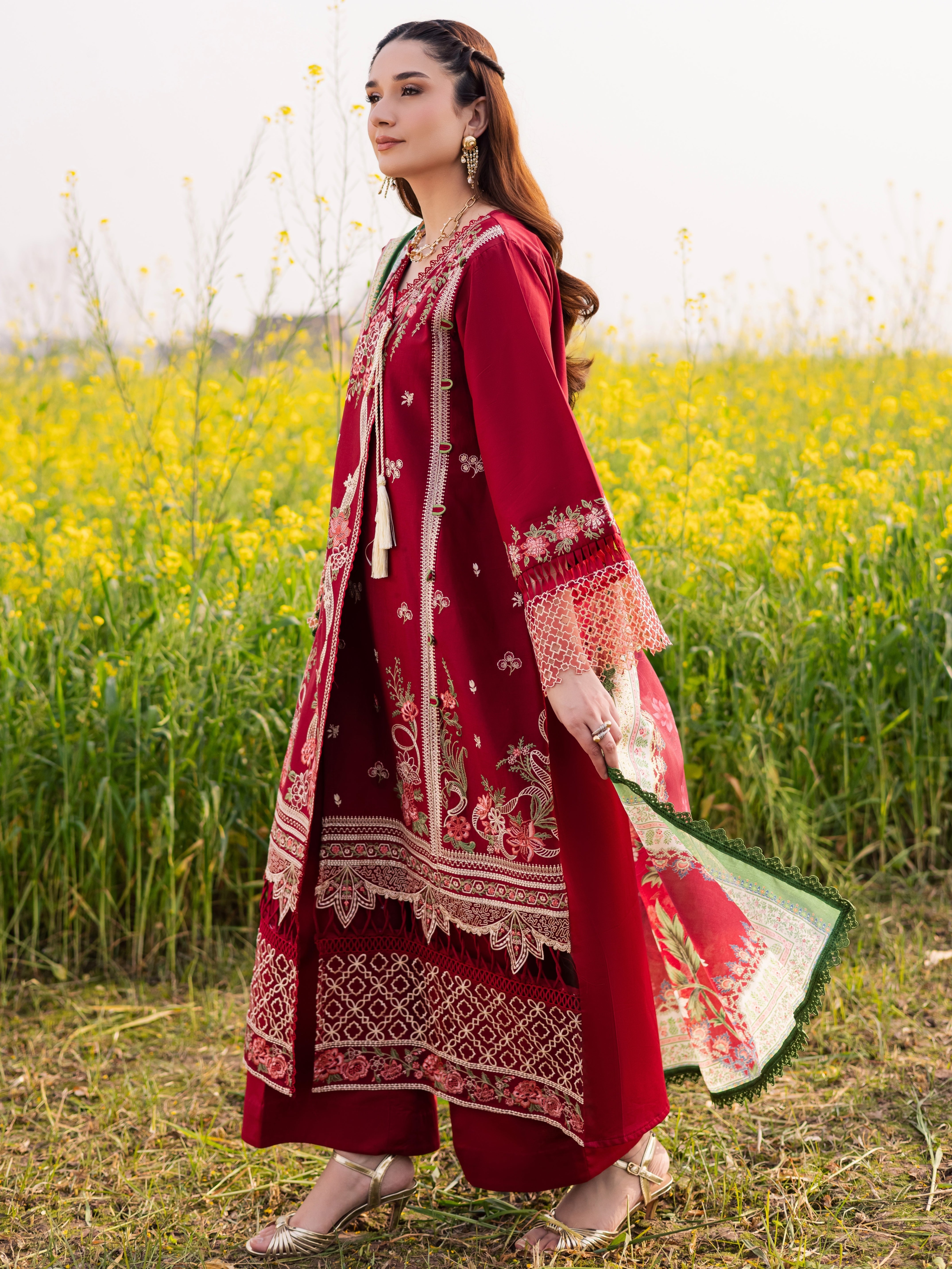 Dil-e-Raqsum Lawn – DQ-10