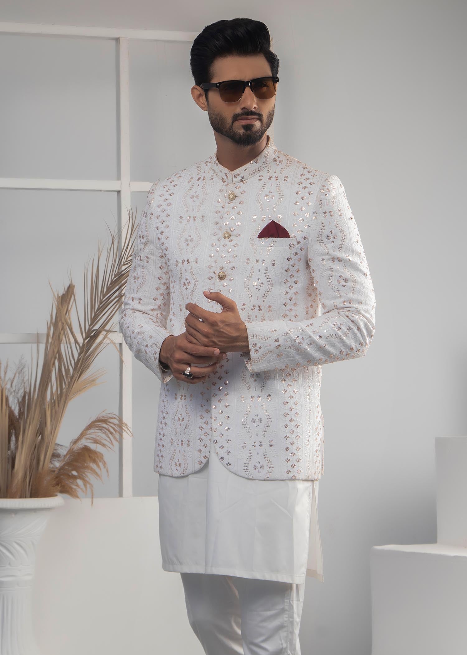 cotton Prince Coat in White