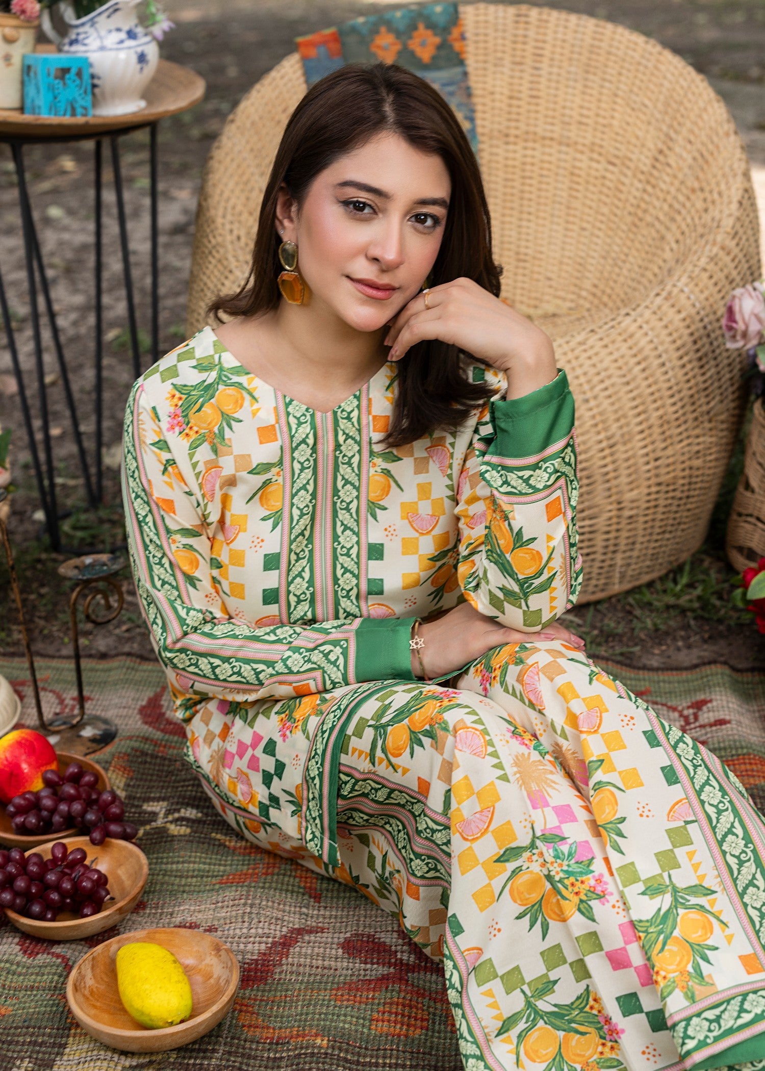 cotton silk Co Ord Sets in Multi