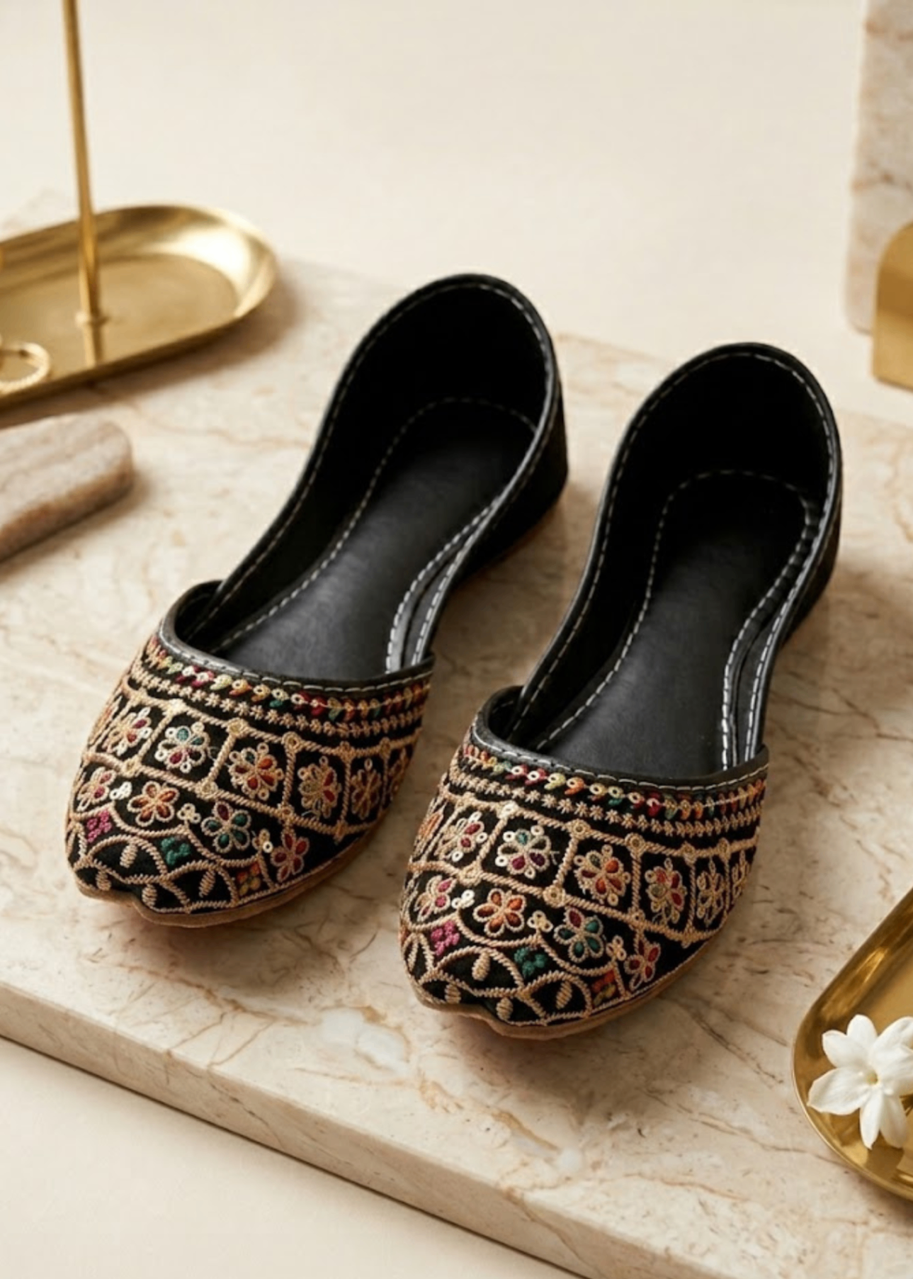 Khussa in Multi by - High Quality Women Khussa BSW0176