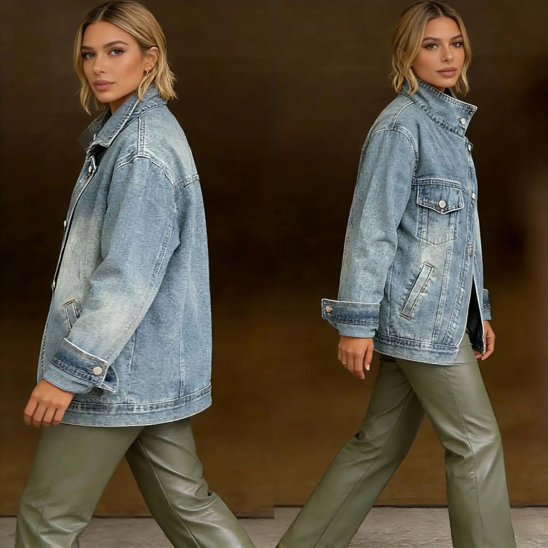 STELLA DENIM BLAZER