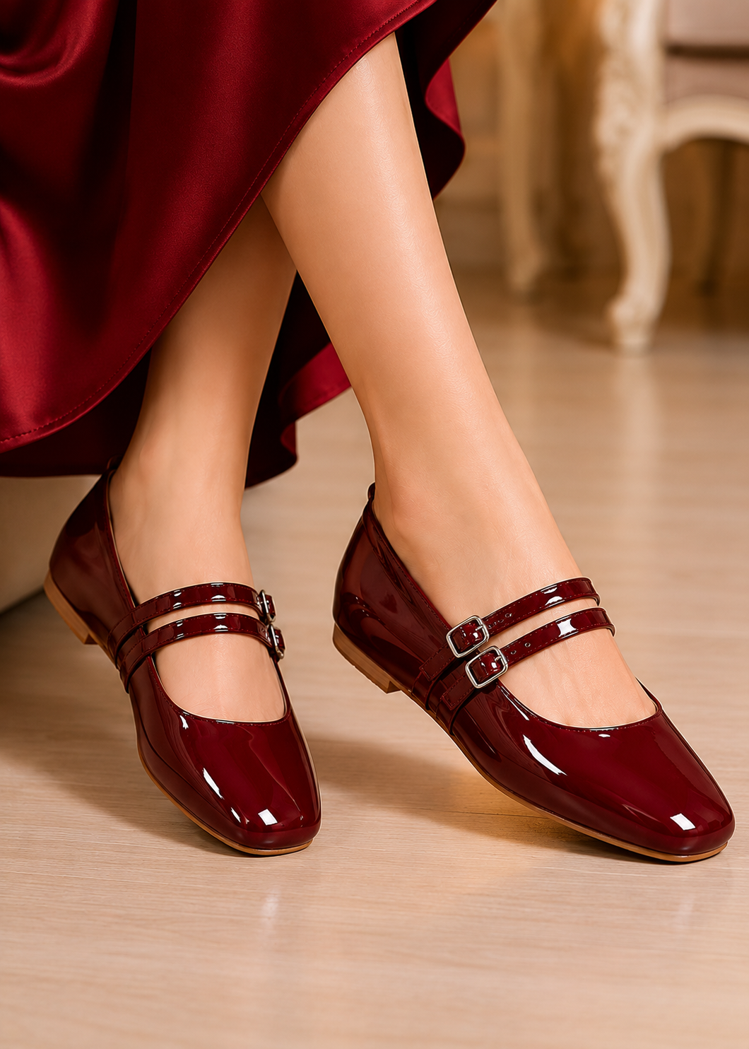 Pumps in Maroon by - High Quality Women Pumps ROD6145