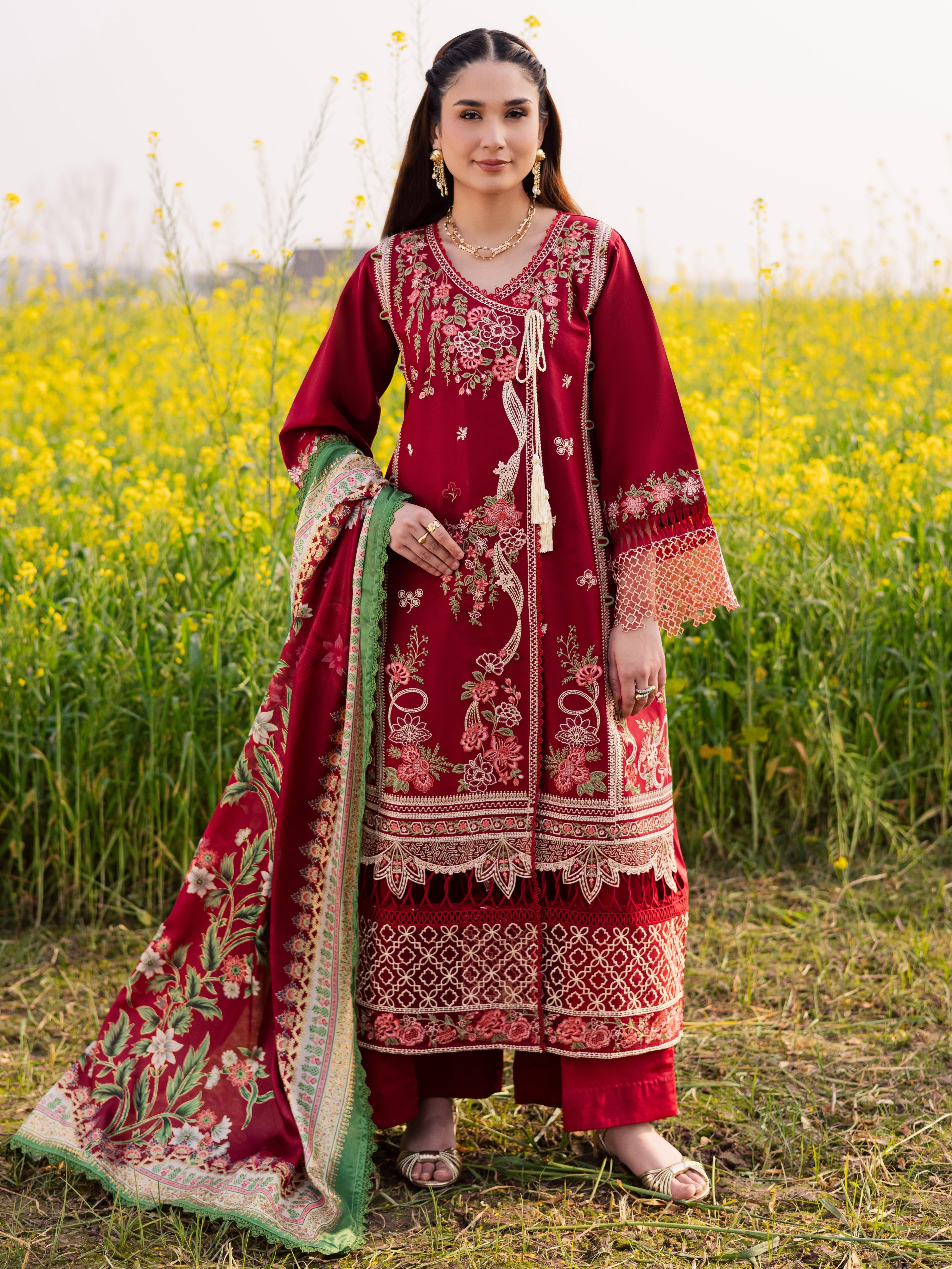 Dil-e-Raqsum Lawn – DQ-10