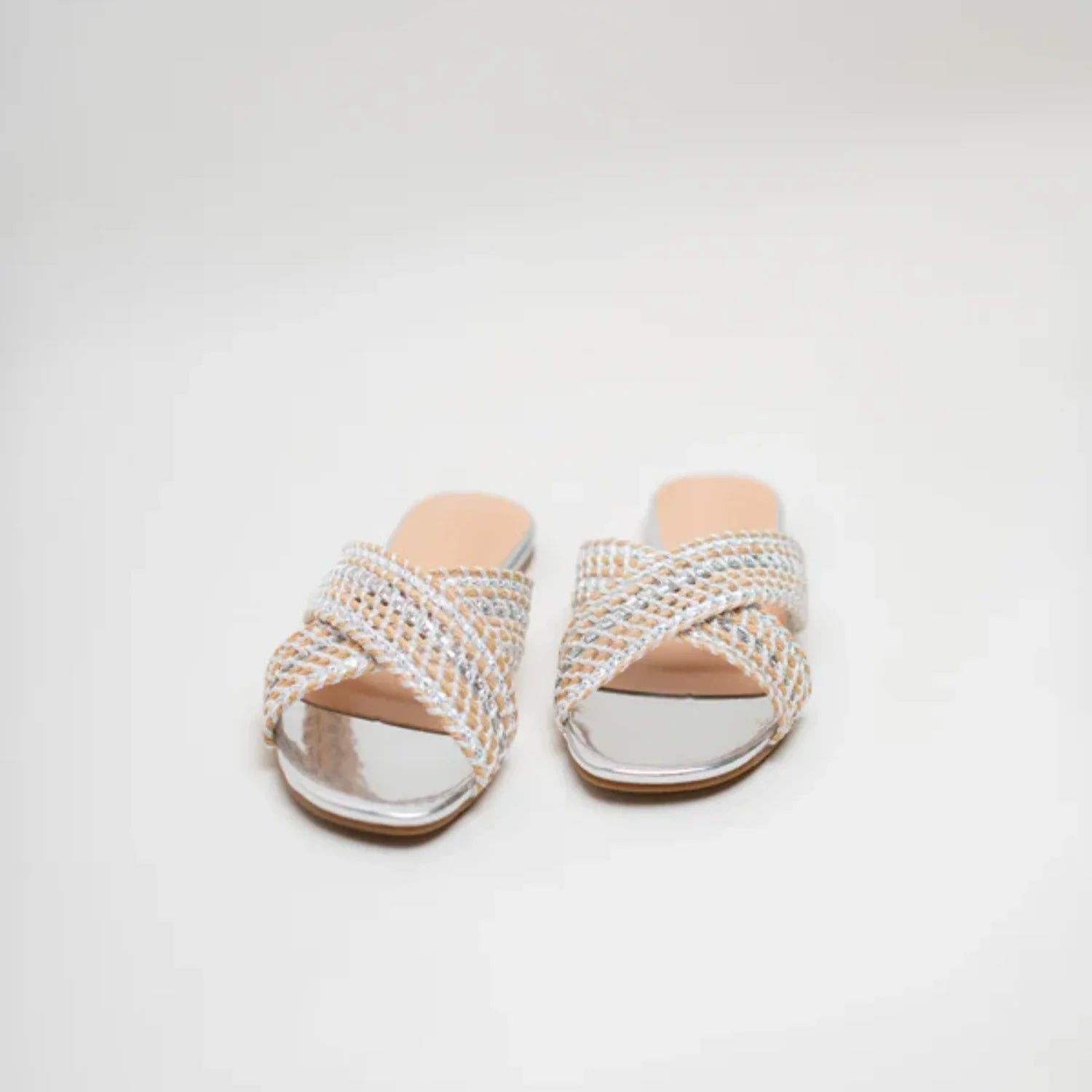Slides in Multi by - High Quality Women Slides FJN8143
