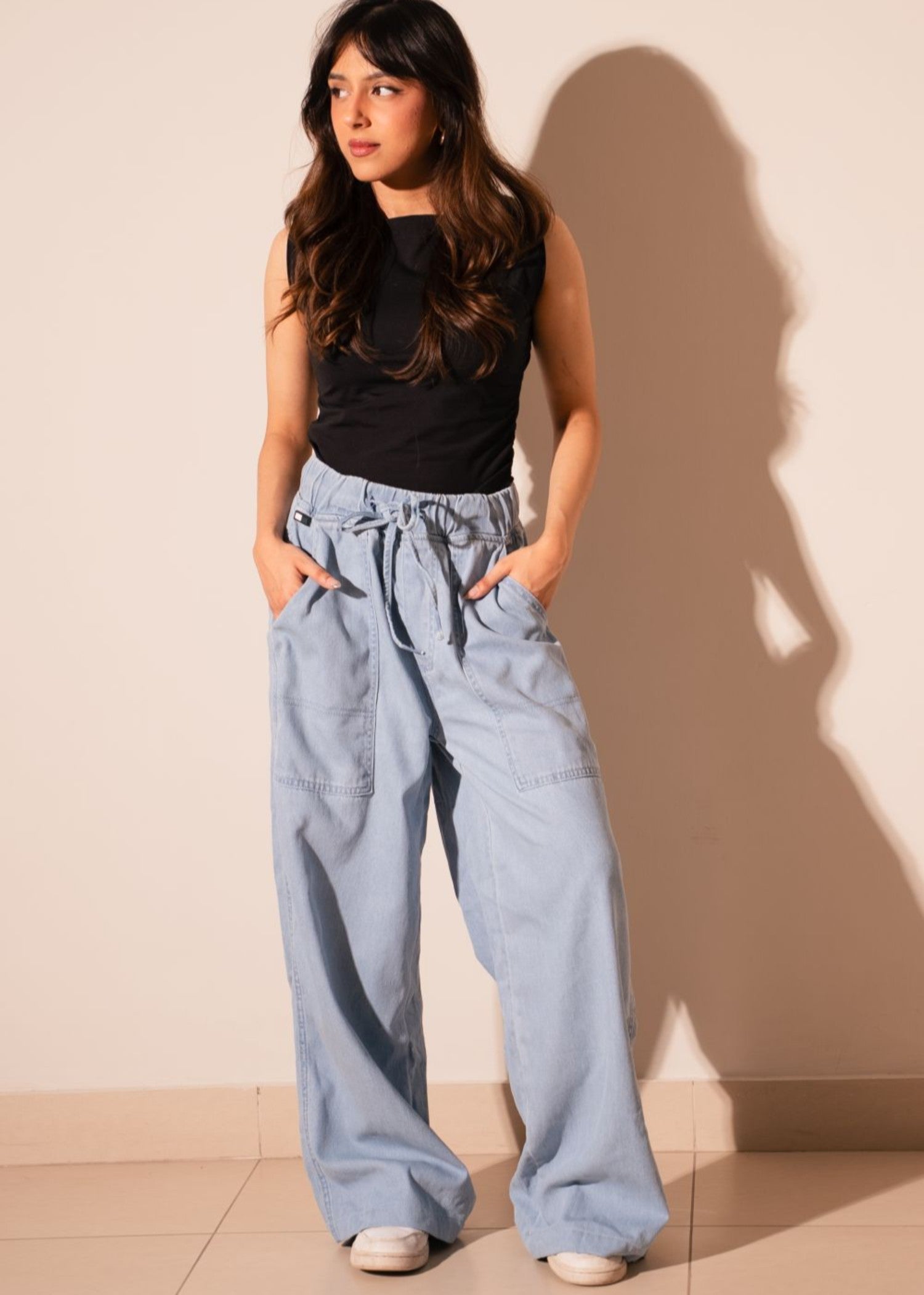 denim Jeans in Ice blue