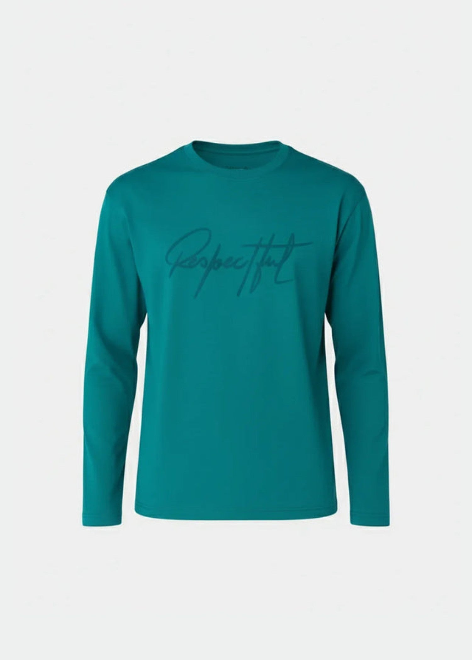 cotton T Shirt in Fern green