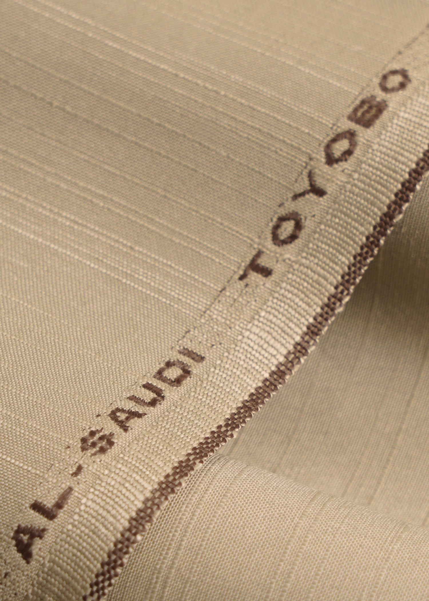 wash & wear Unstitched in Sand brown