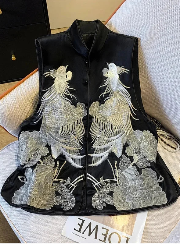 WENTA EMBROIDERED VEST
