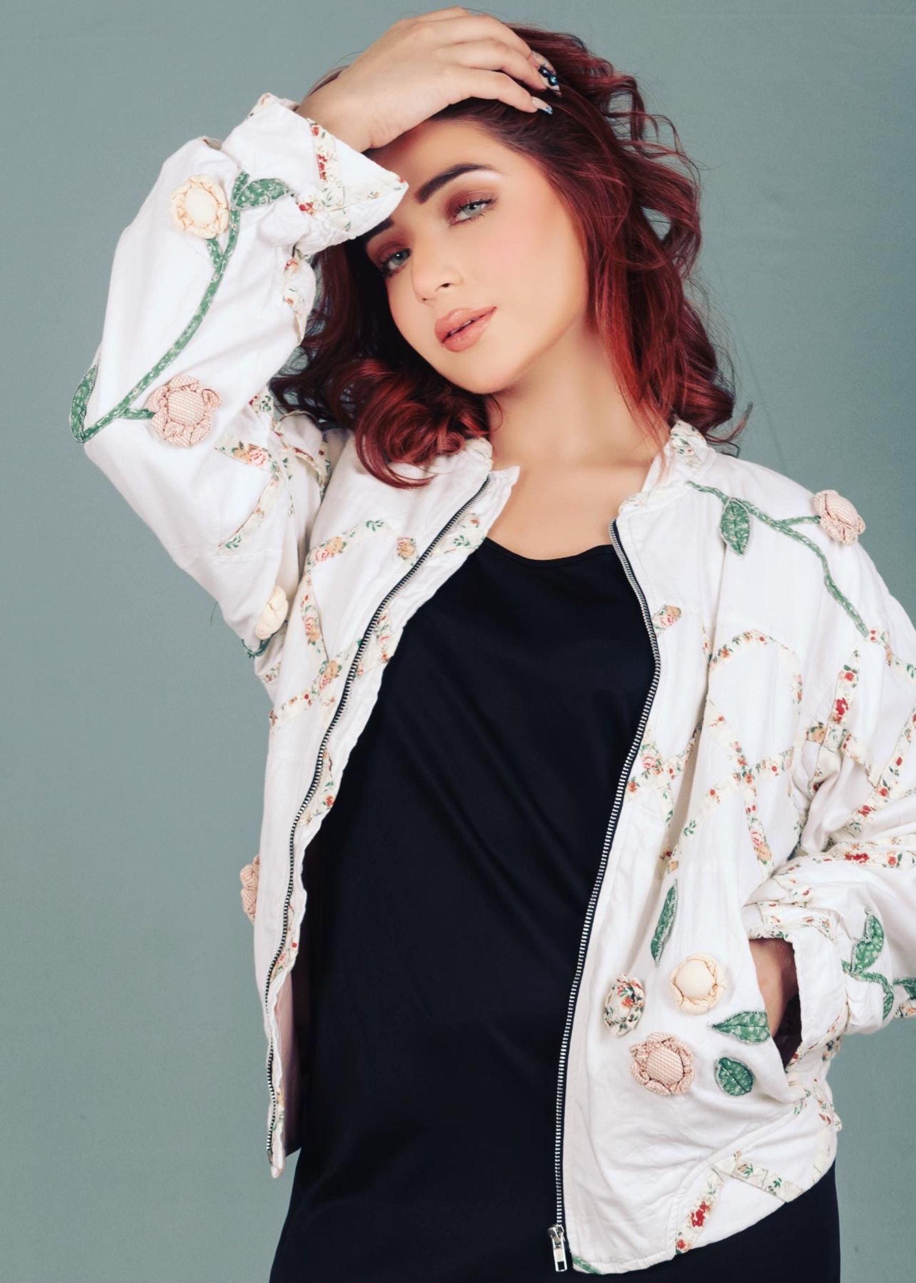 cotton Jacket in Cream