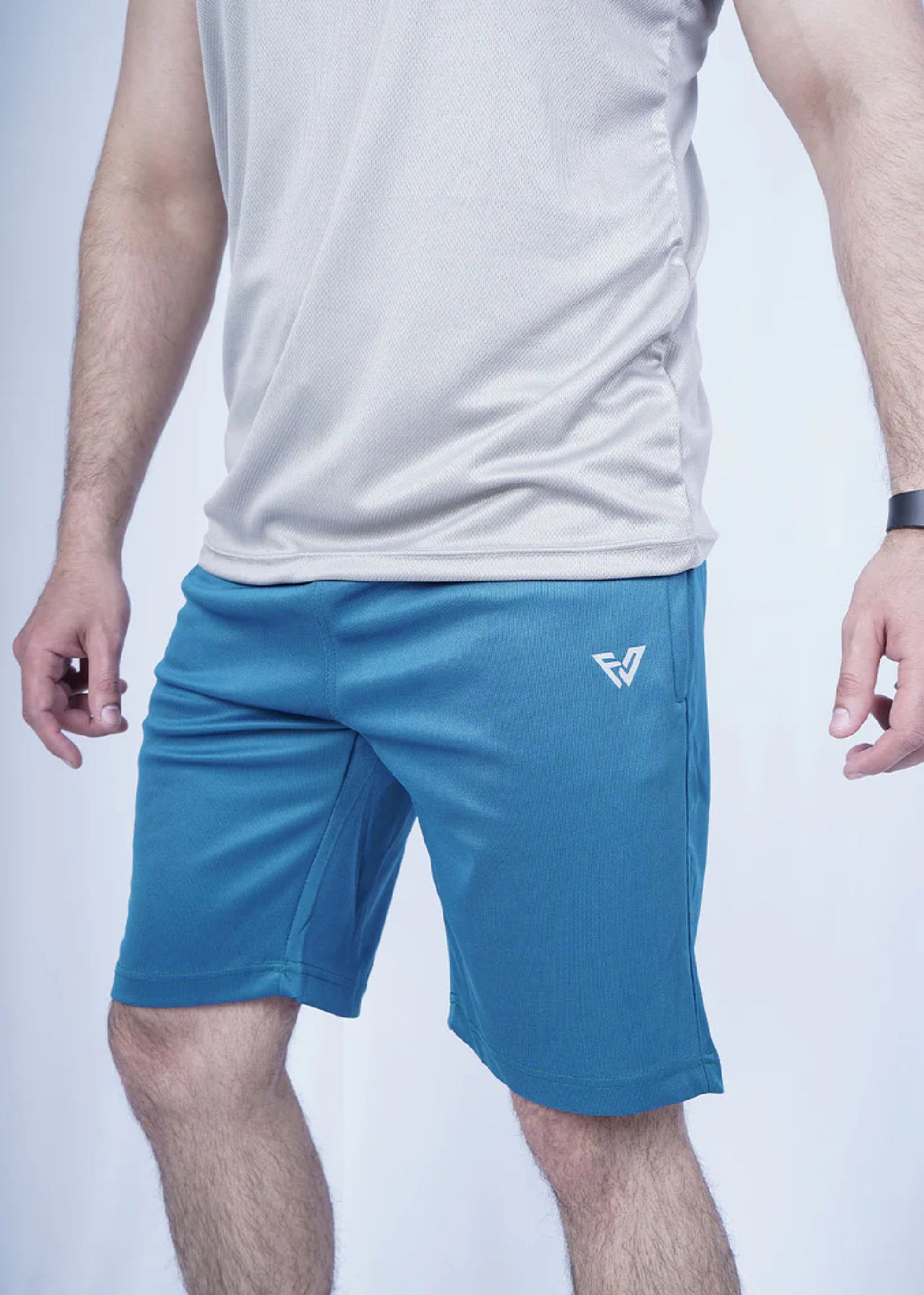 polyester Shorts in Blue