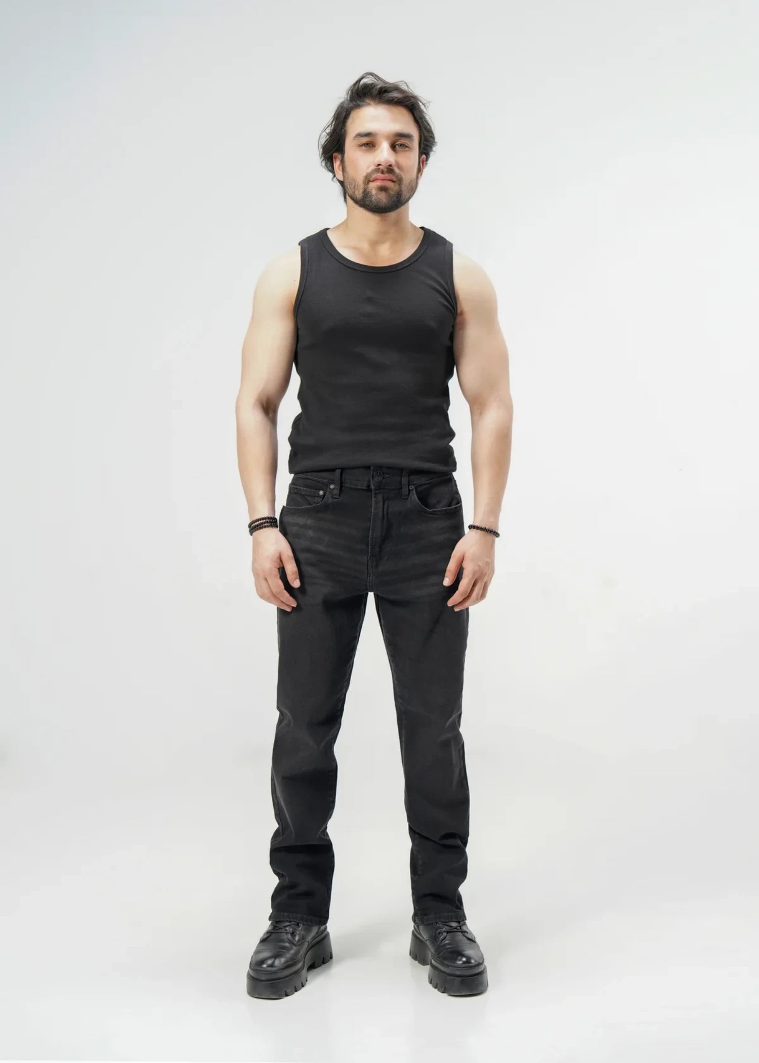 denim Jeans in Jet black