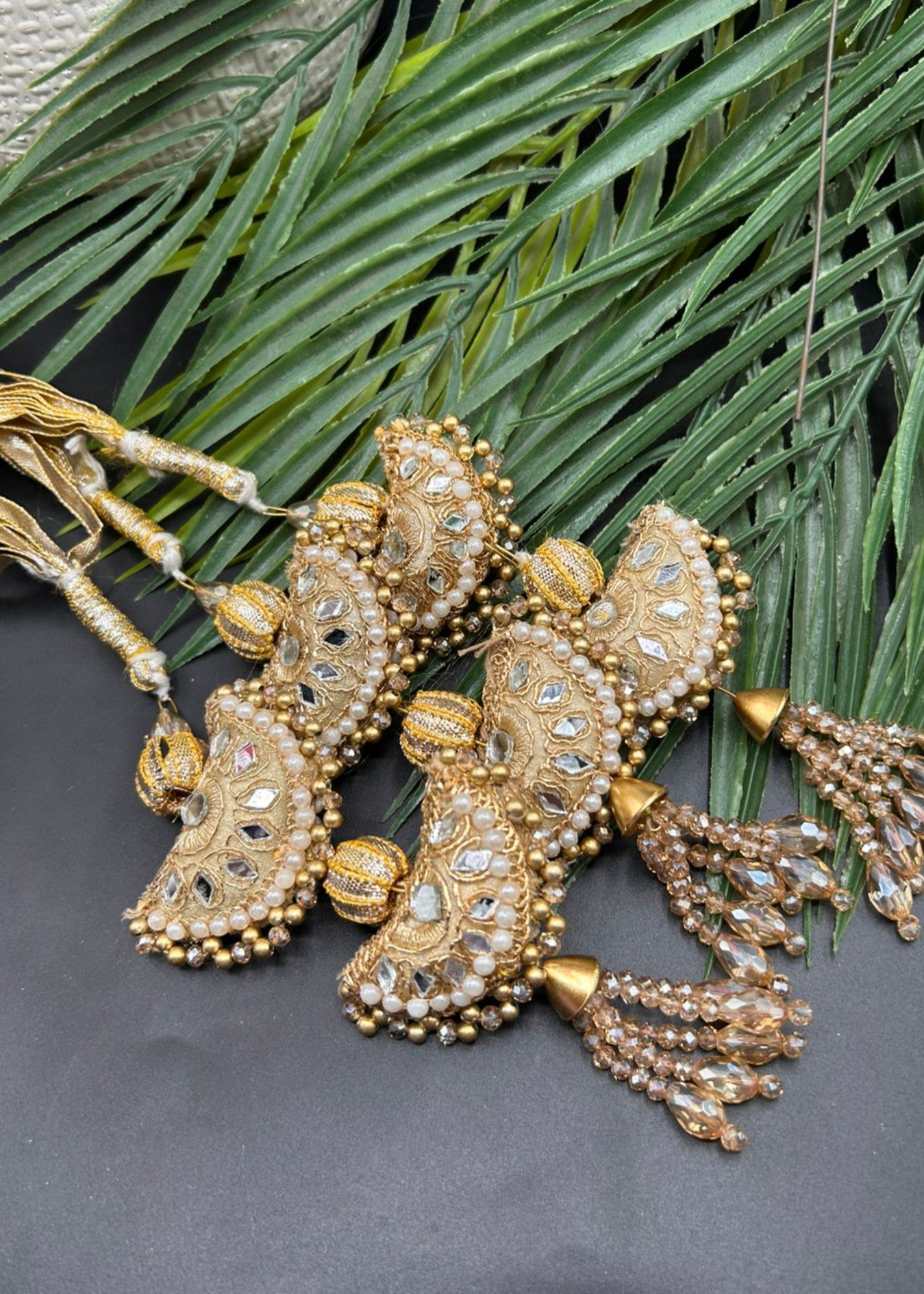 Paranda in Gold Color by - Trendy Women Paranda RZQ0147
