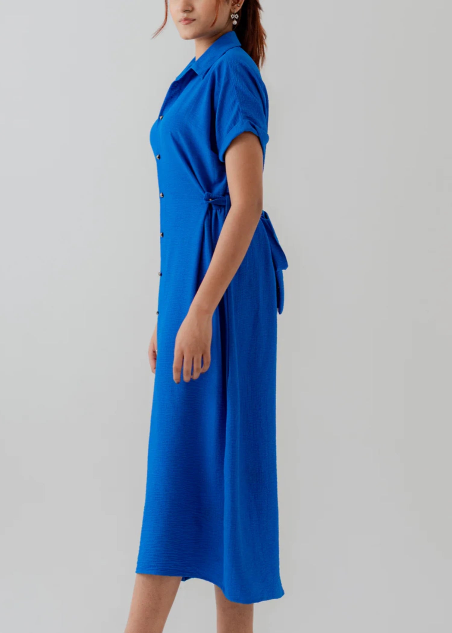 viscose Dress in Blue