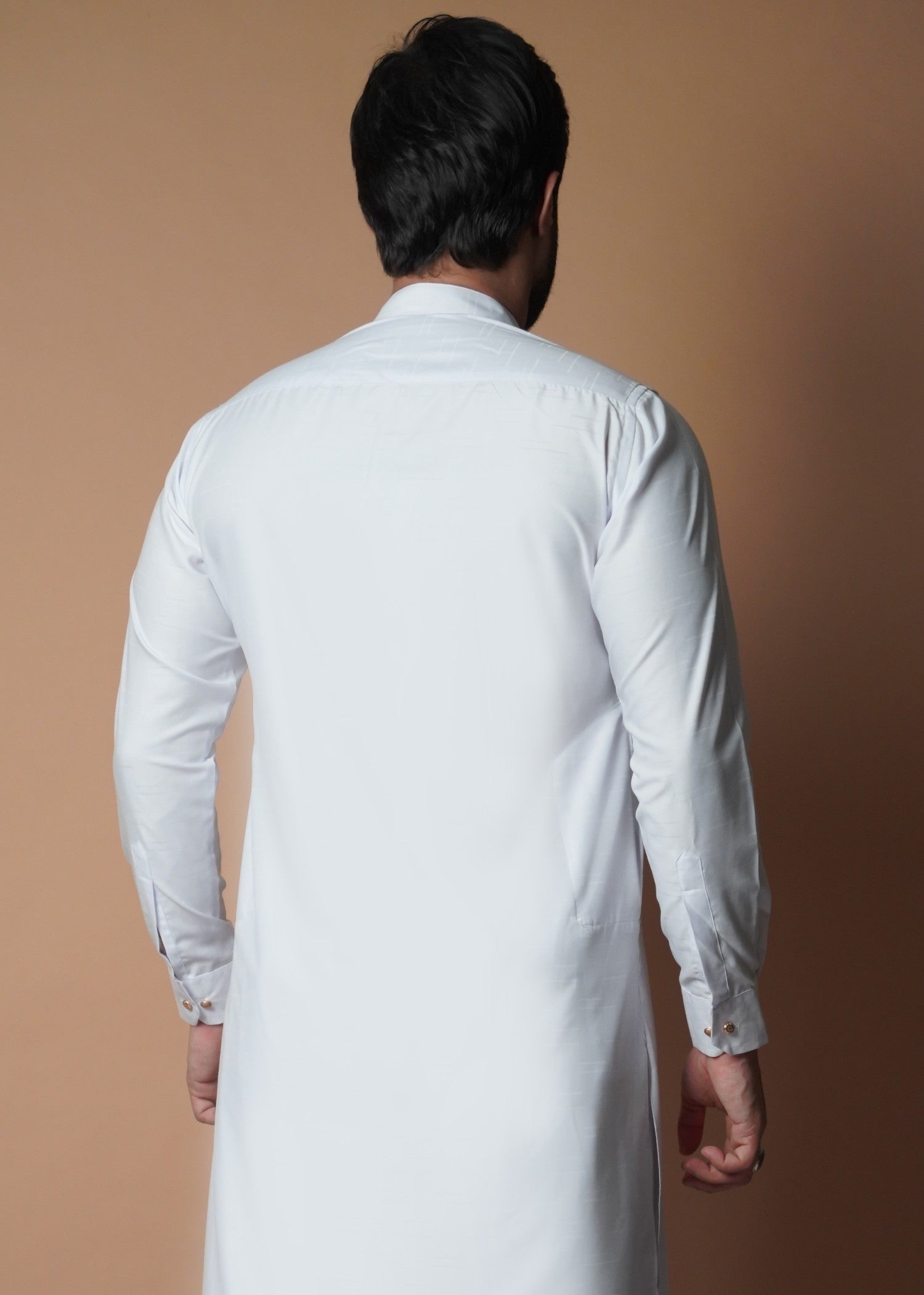 cotton viscose Shalwar Kameez in White