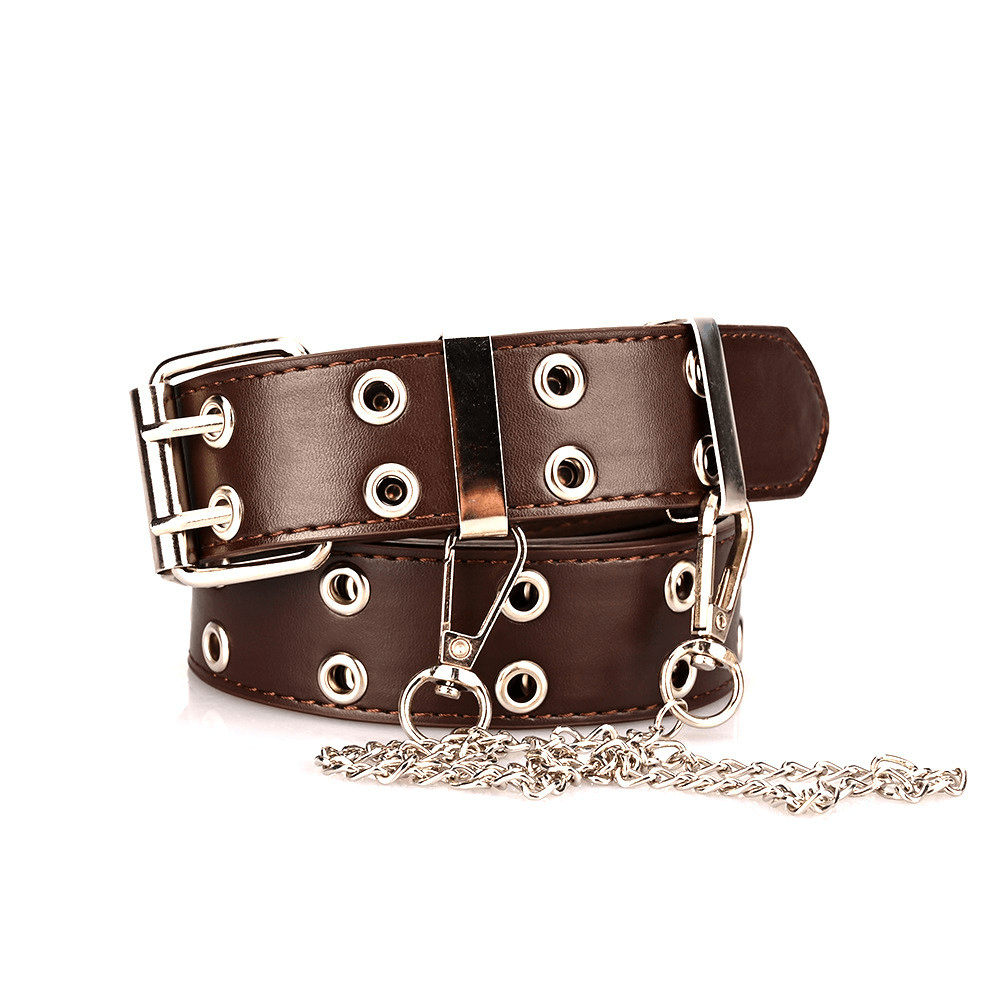 Punk Style Ladies Belt Jeans Fashion Chain Decorative Belt
