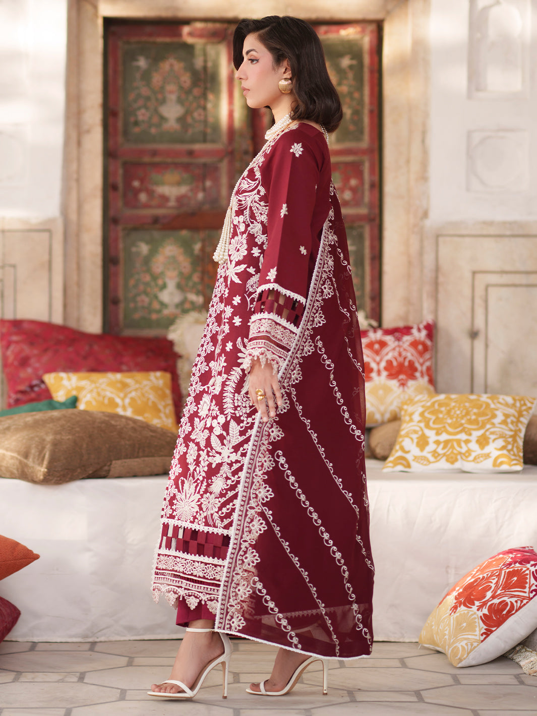 Nilofer Luxury Lawn – NL-08