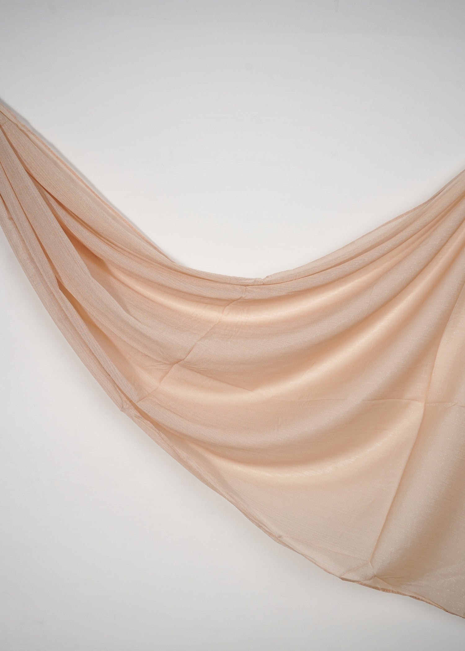 chiffon Hijab in Peach orange