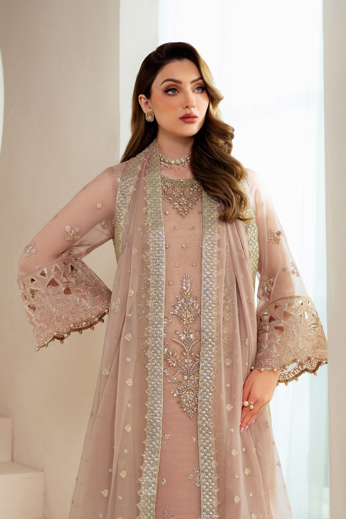 Aymal Luxury Bamber Chiffon Formals – AF-BHM-4043-Jade