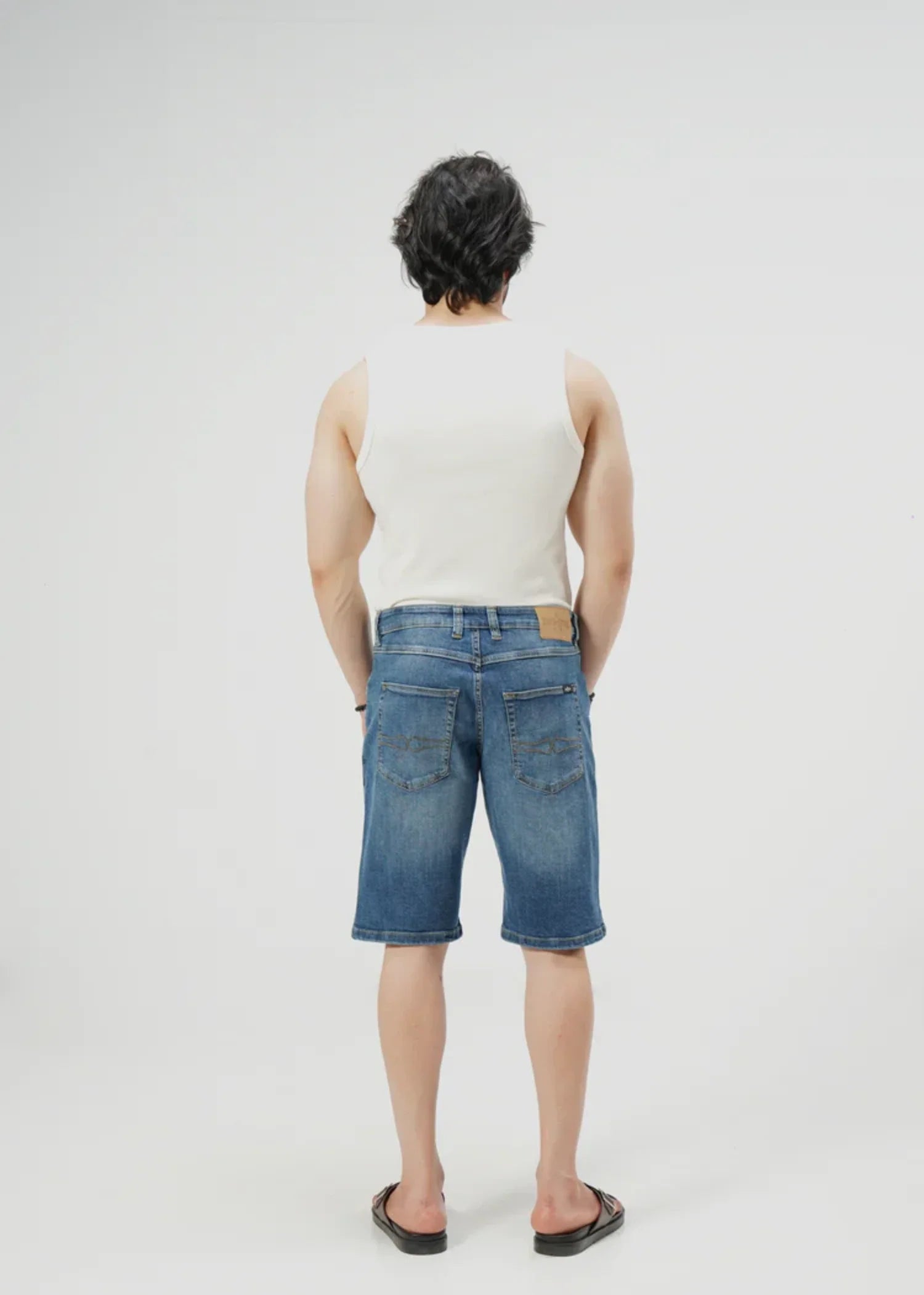 cotton Shorts in Royal blue