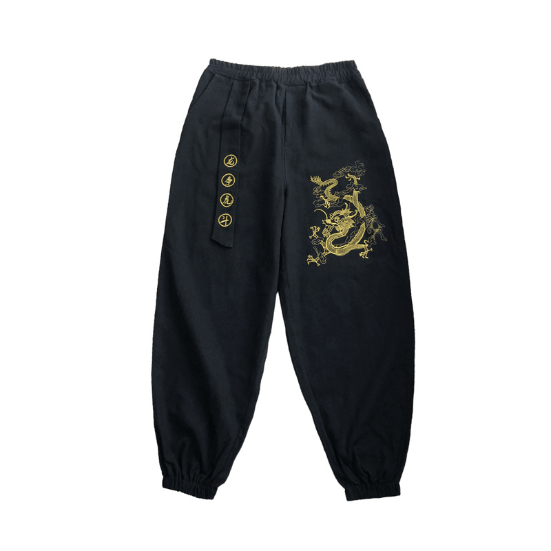 Casual Pants Young Mmen'S Cotton and Linen Casual Pants Men