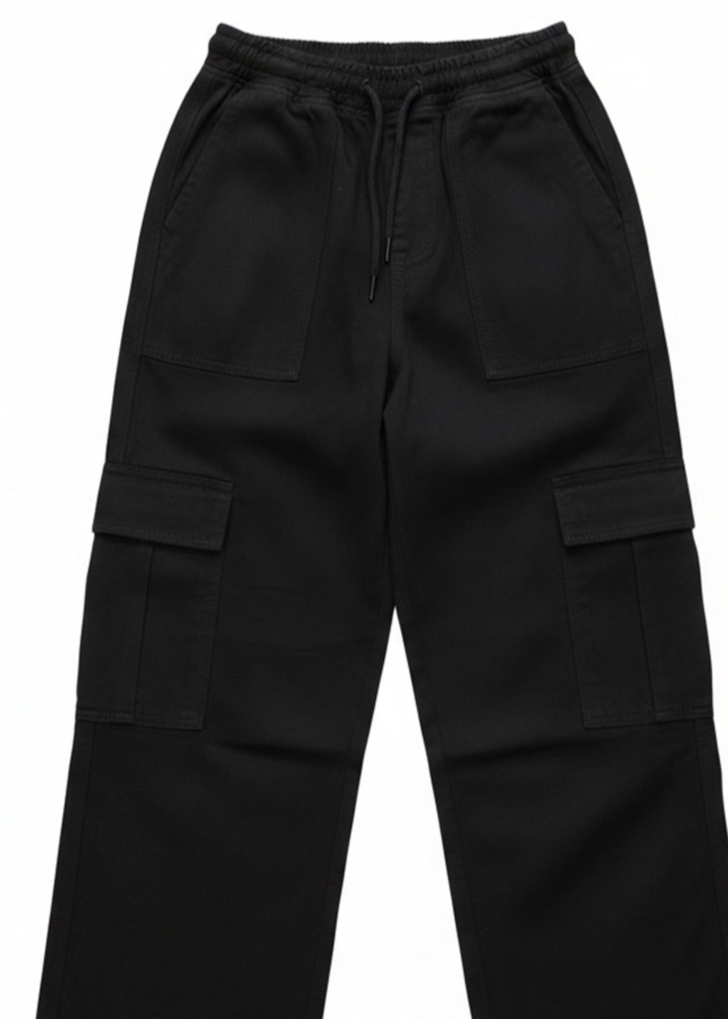 denim Trousers in Black