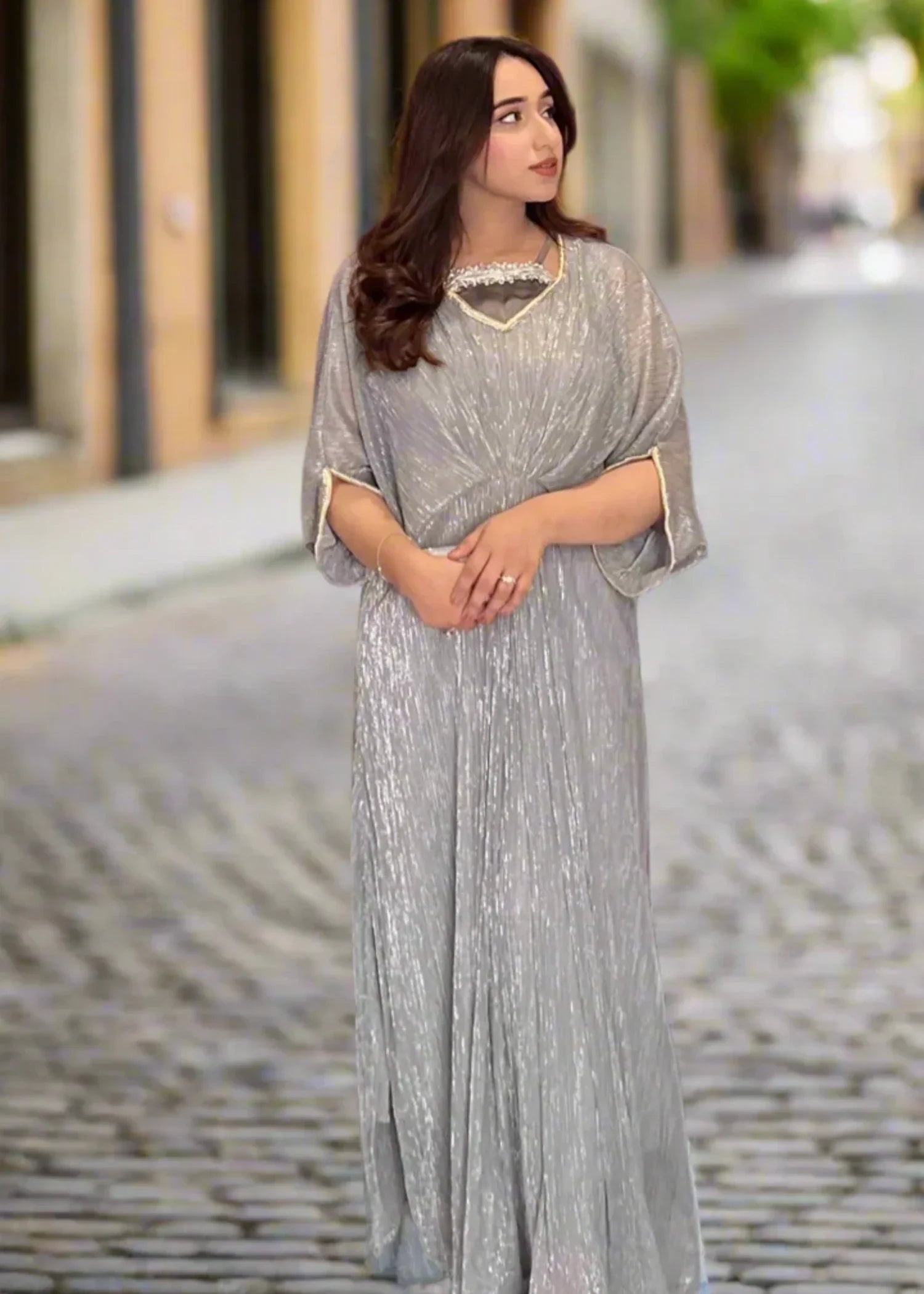 moonlight Kaftan in Grey