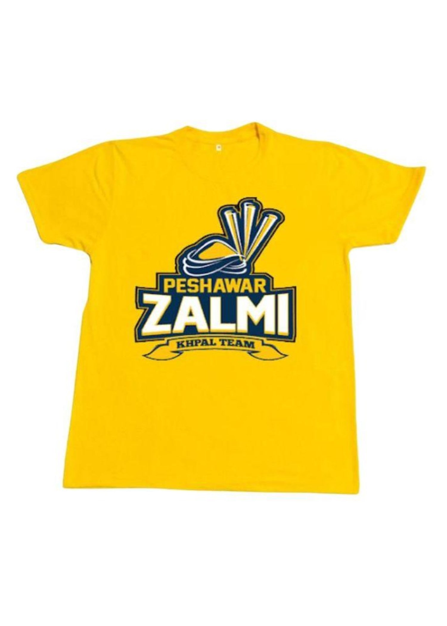 cotton T Shirt in Yellow