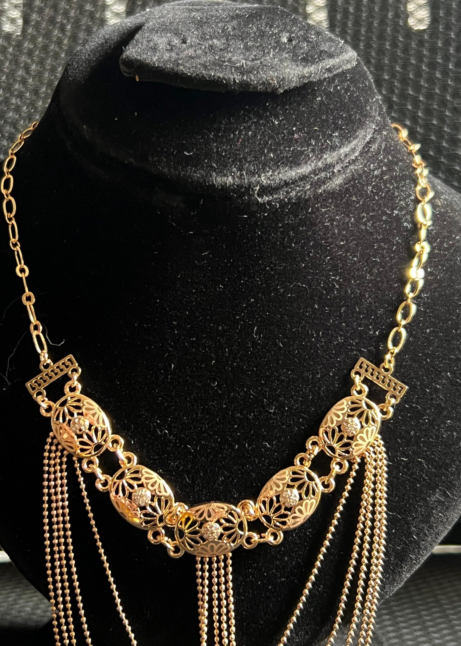 Necklace in Golden orange Color by - Trendy Women Necklace JUW4806