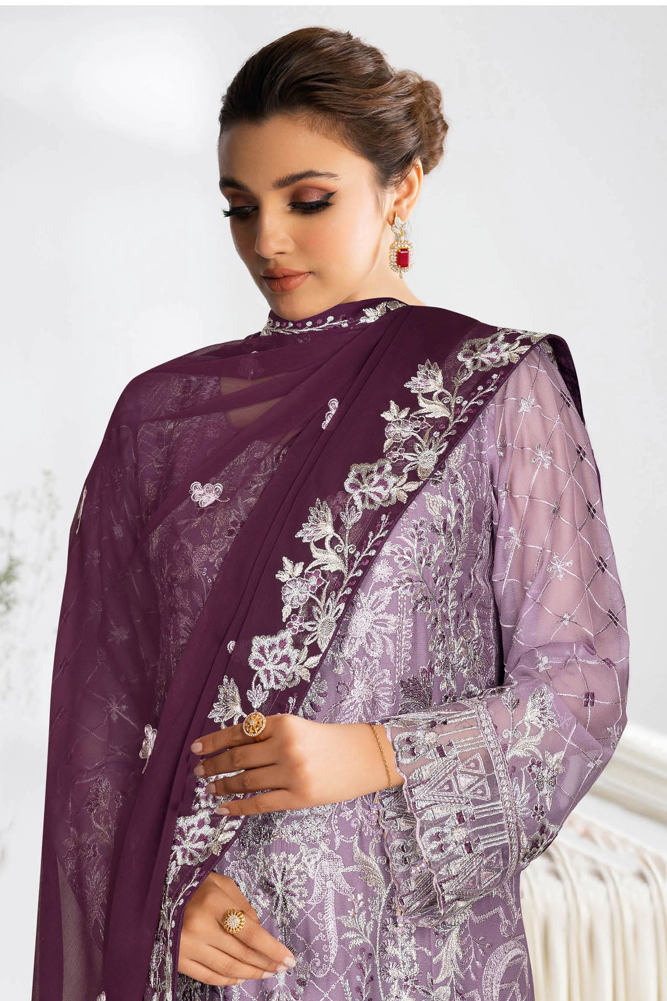 Sangeet Chiffon Formals – B-410
