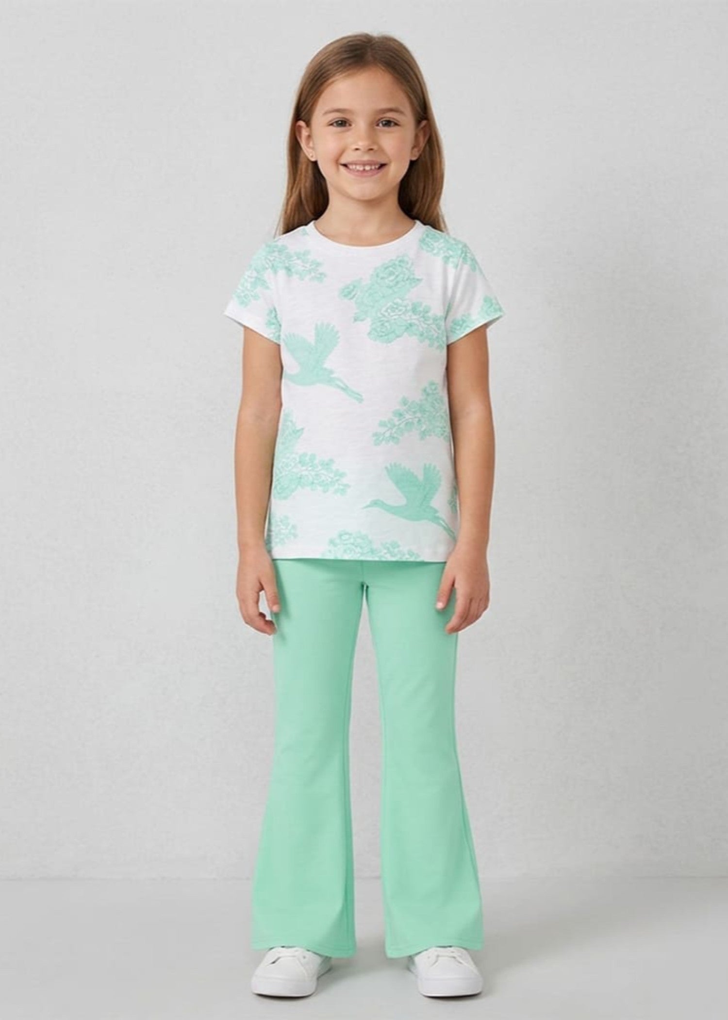 Co Ord Sets in Mint green, white