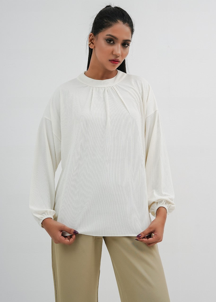 spandex Tunic in White