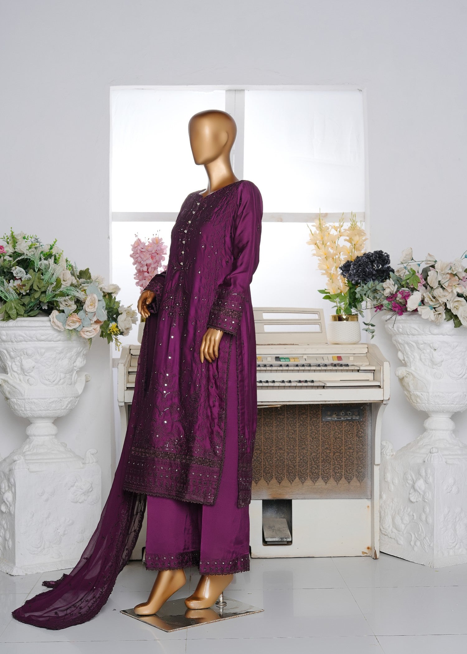 charmuse/shamooz Kurta Set in Purple
