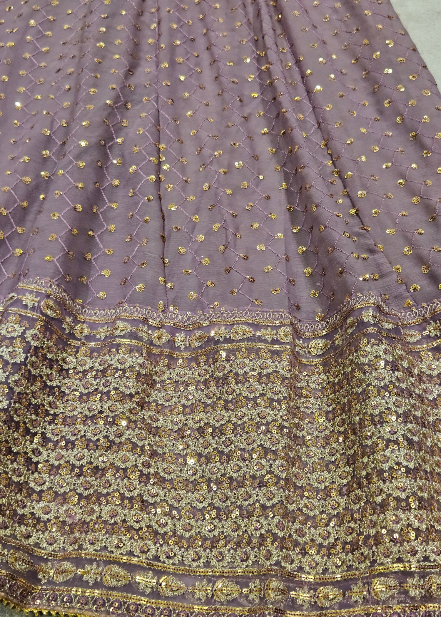 chiffon Maxi in Mauve