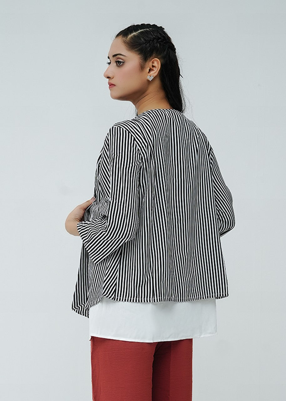 viscose Cardigan in Blue