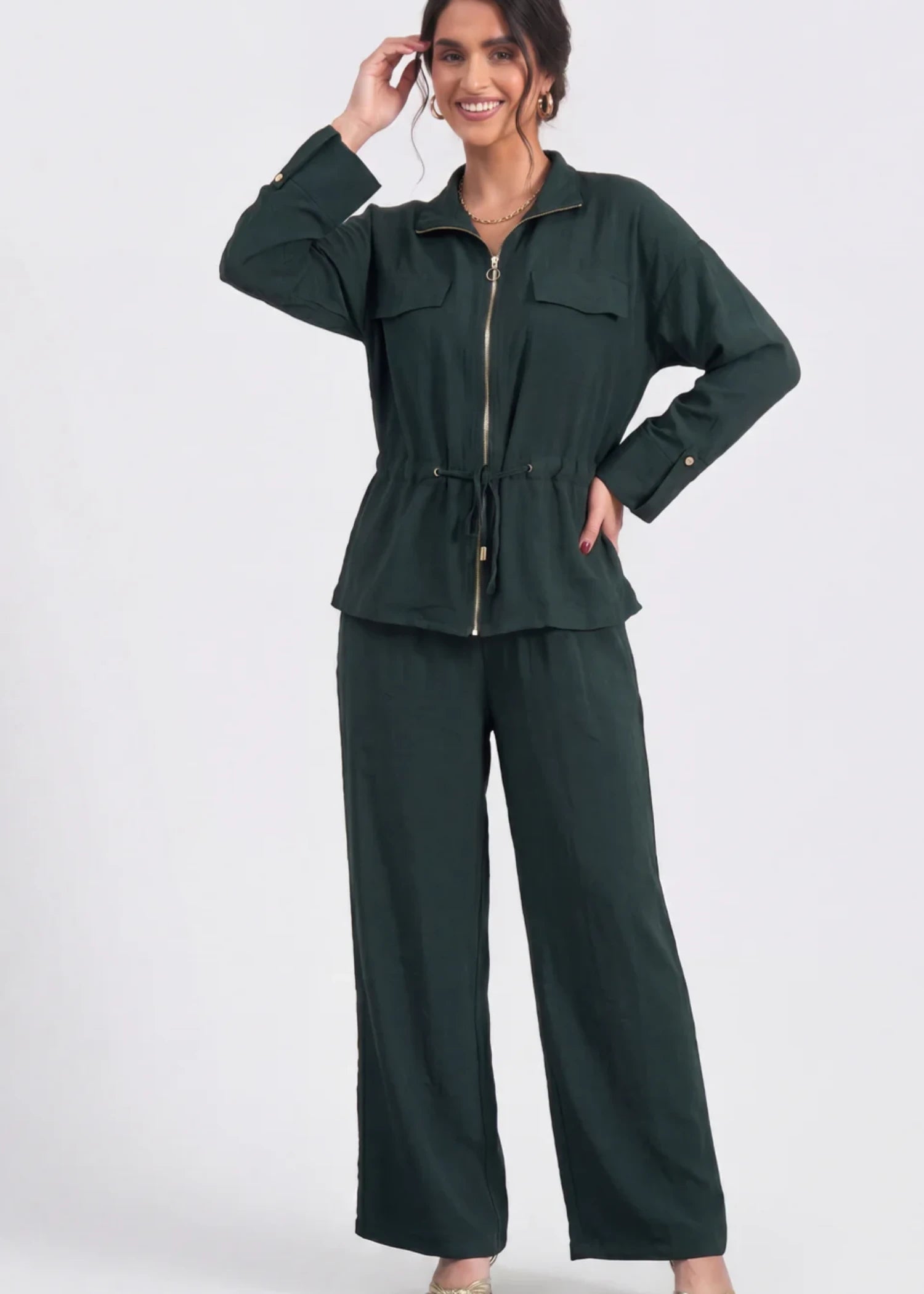 viscose Top in Teal