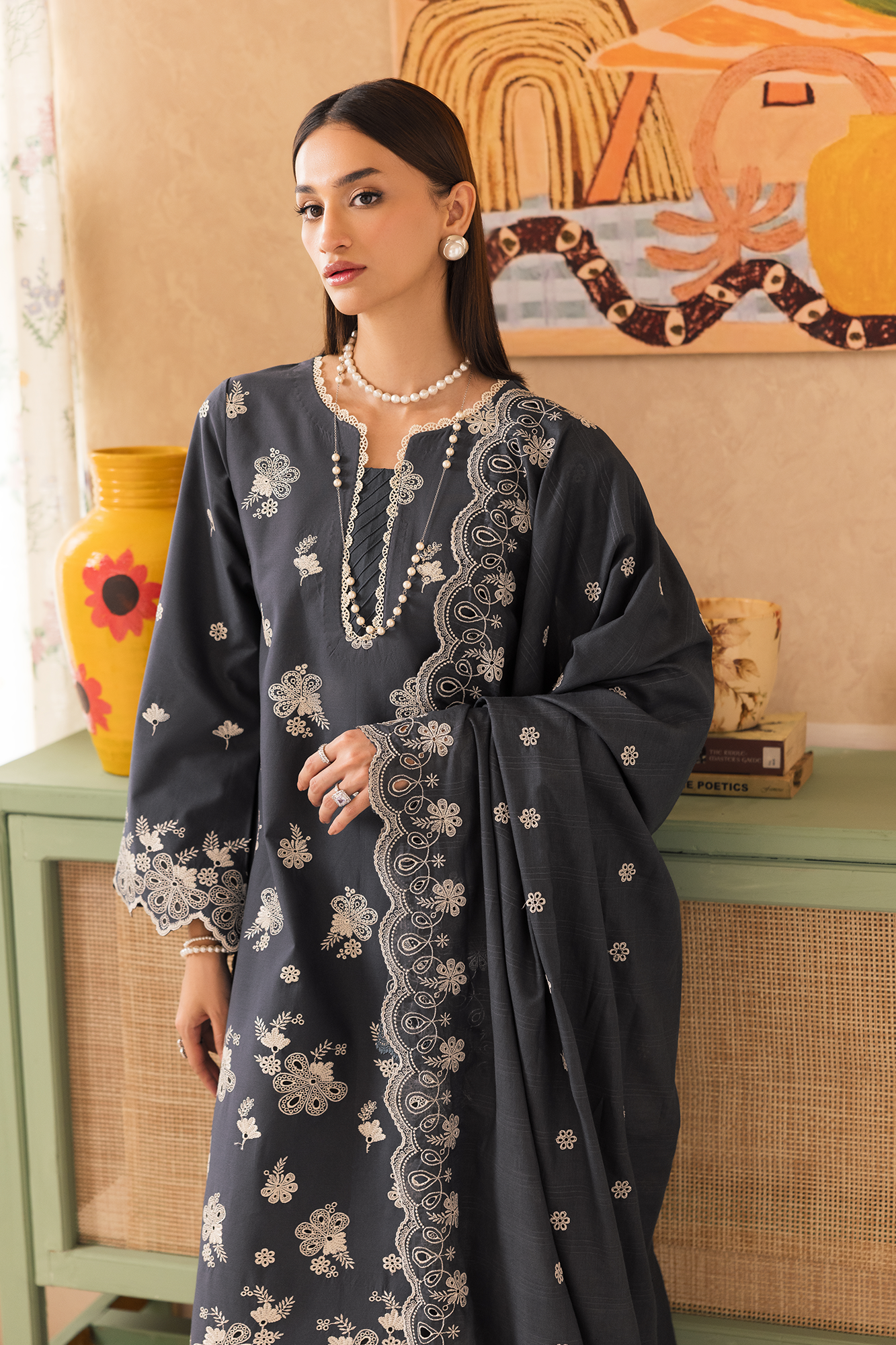 Nissa Chikankari Lawn – N-01