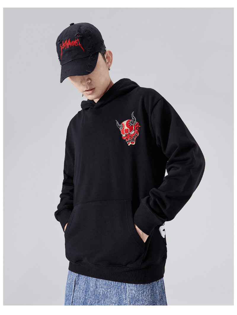 Hip-Hop Loose plus Size Pullover Hoodie Sweater