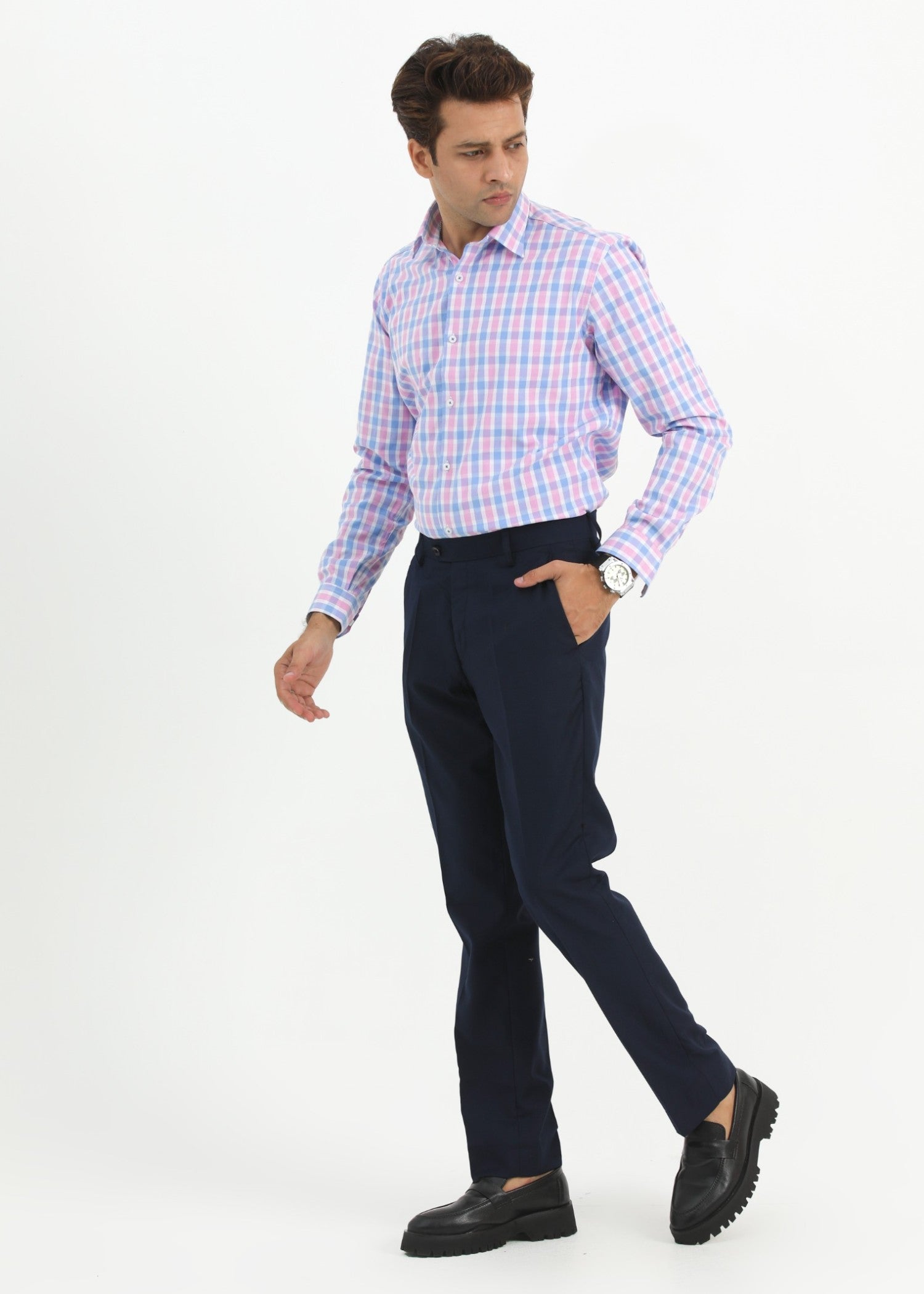 cotton Formal Shirt in Multi
