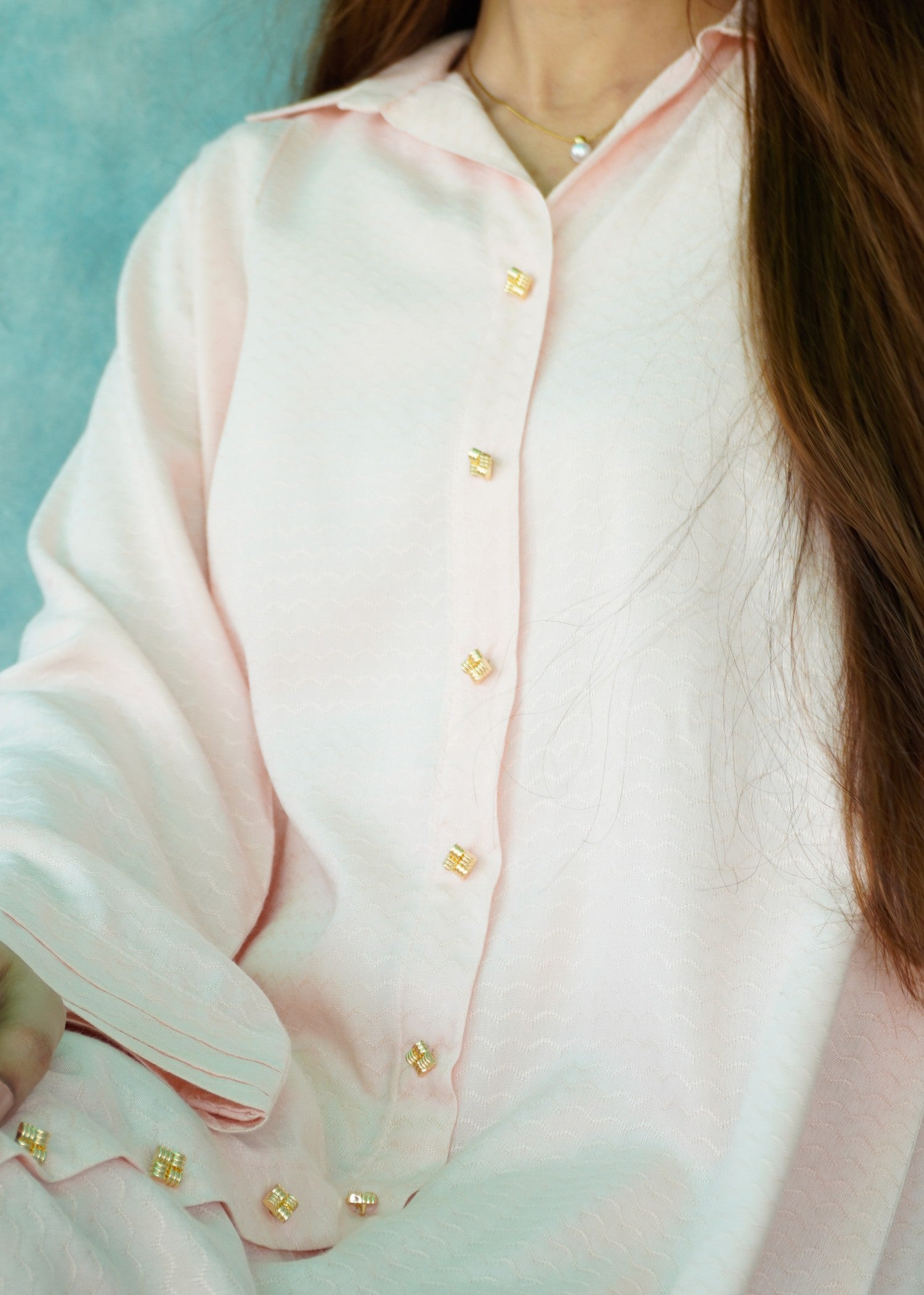 linen Co Ord Sets in Pastel pink