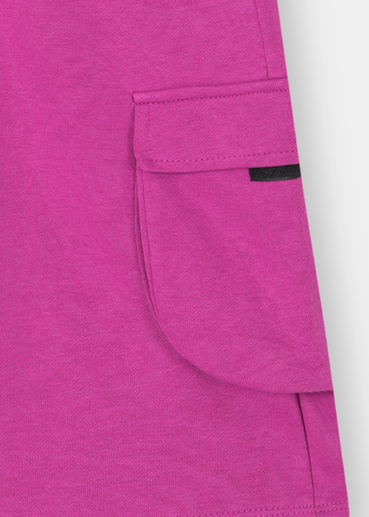pure cotton Shorts in Fuchsia