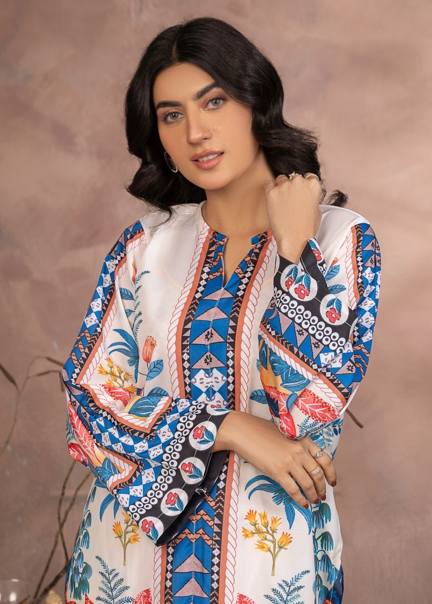 polyester crepe Co Ord Sets in White