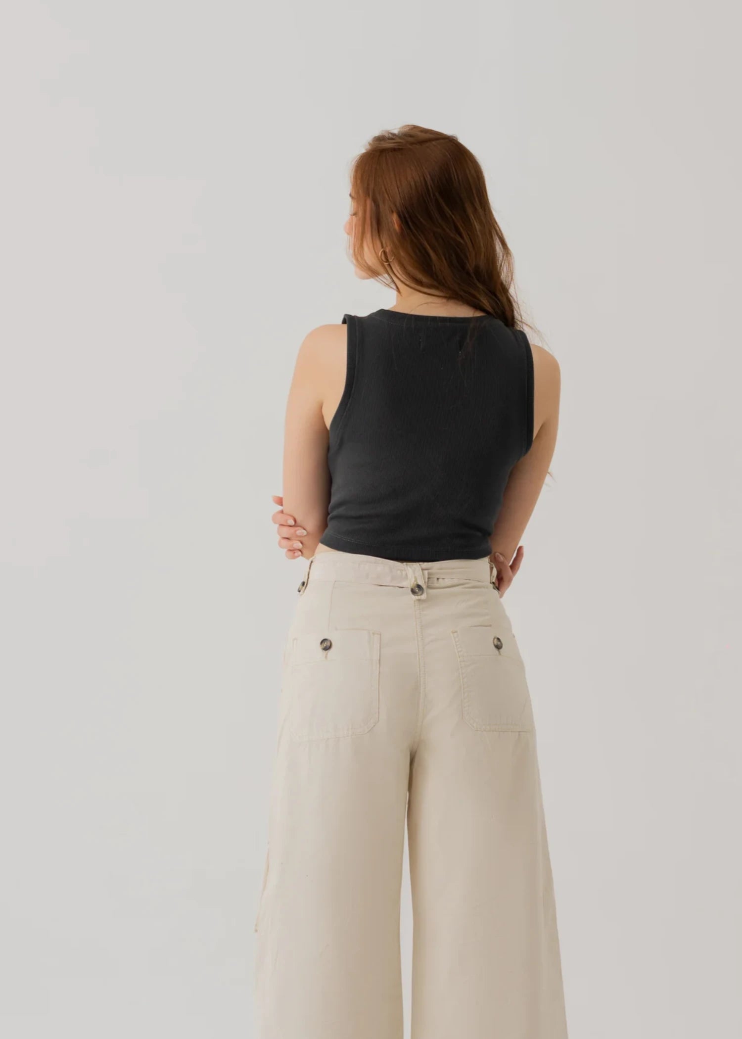 cotton Blouse in Black