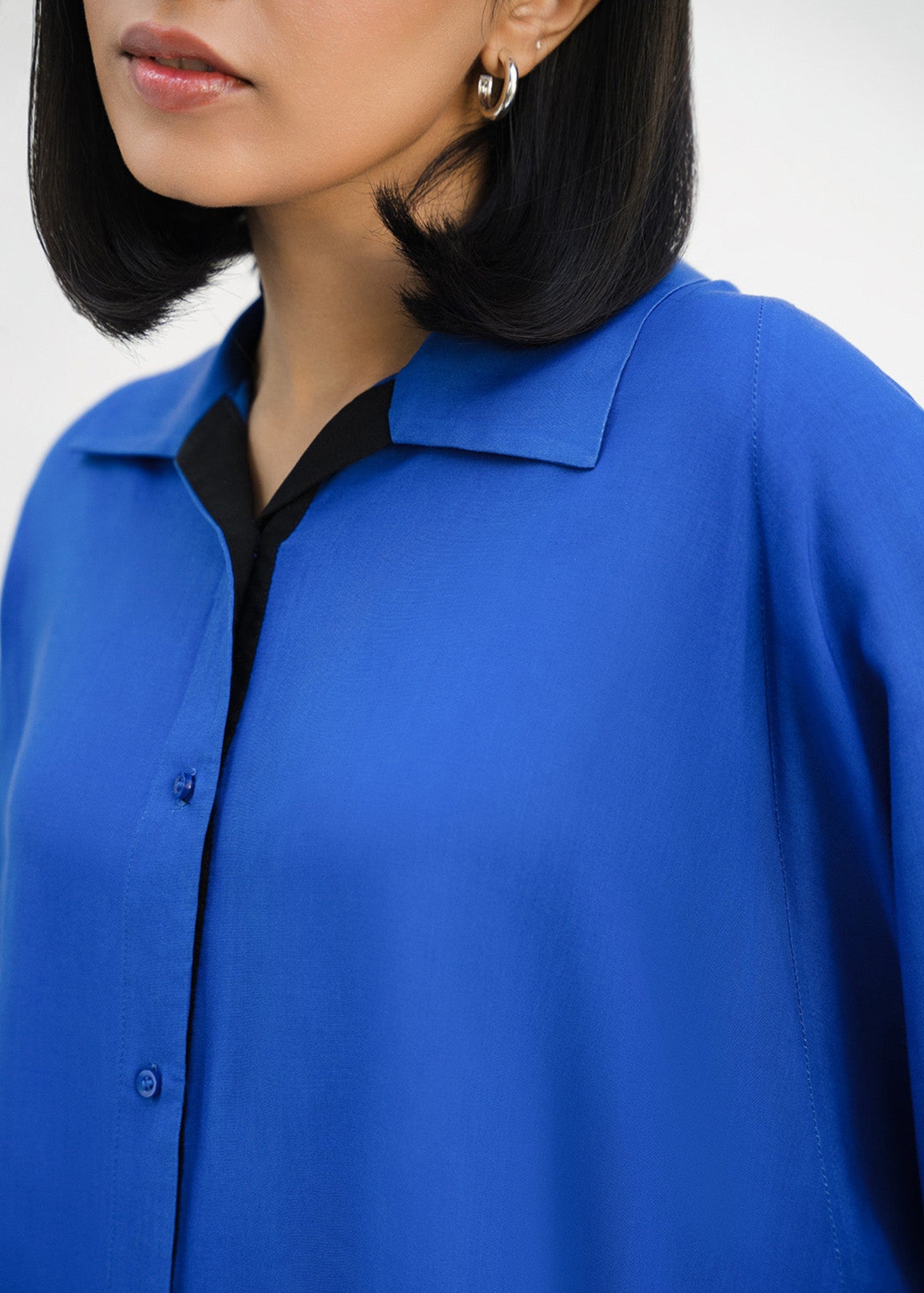 viscose Top in Blue