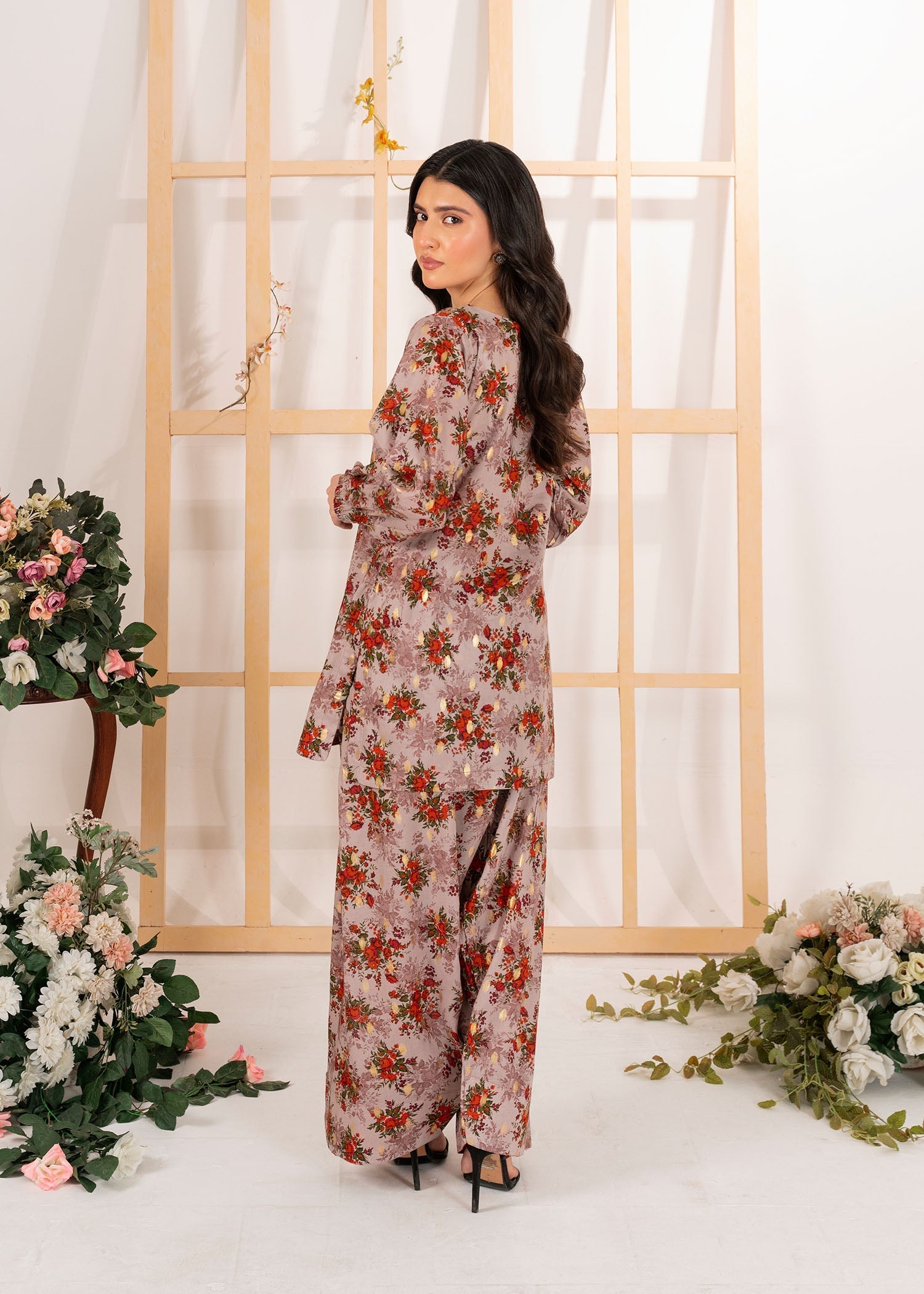 lawn Co Ord Sets in Beige